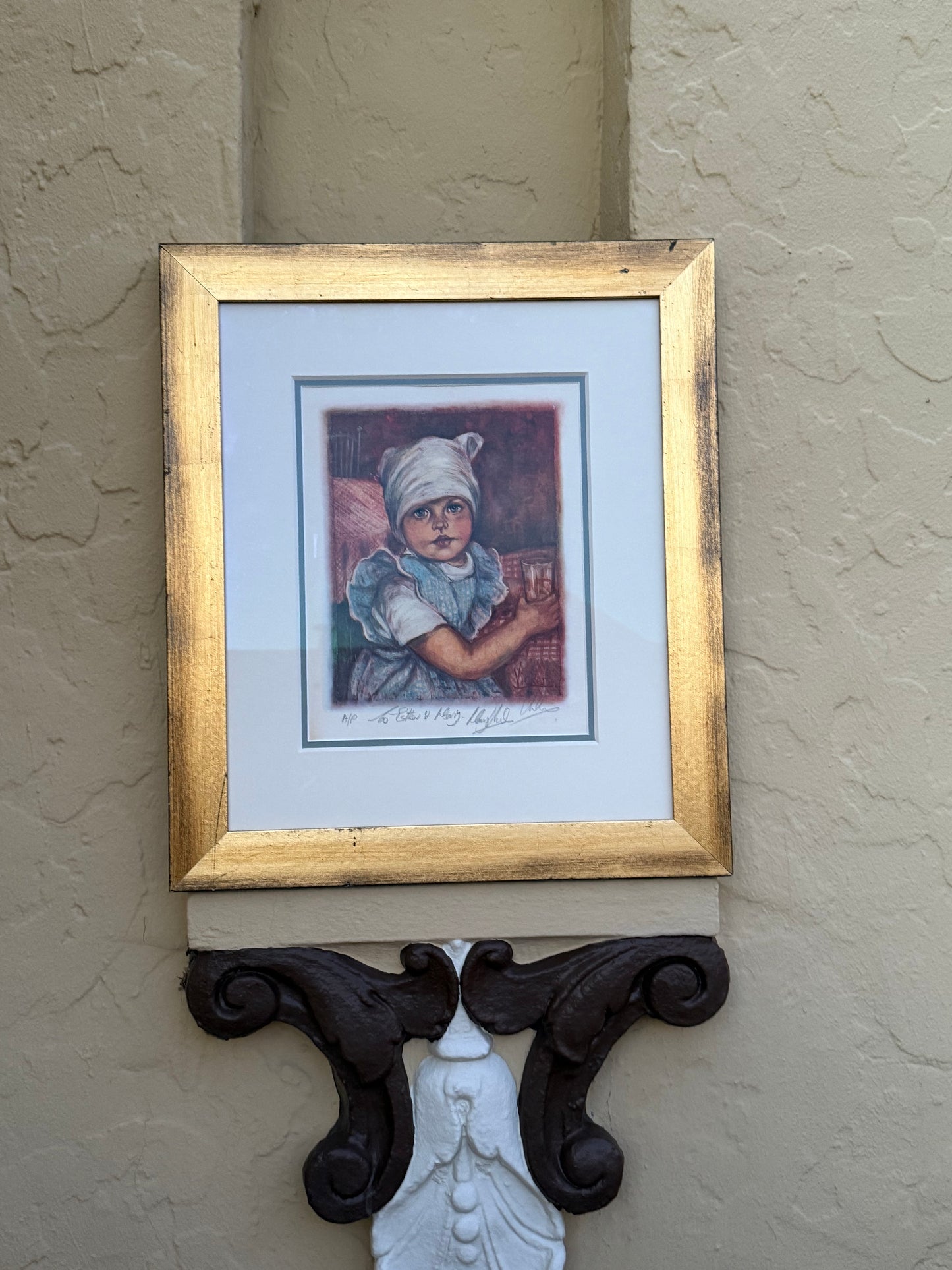 Mary Vickers Heidi Artist Proof Print Signed