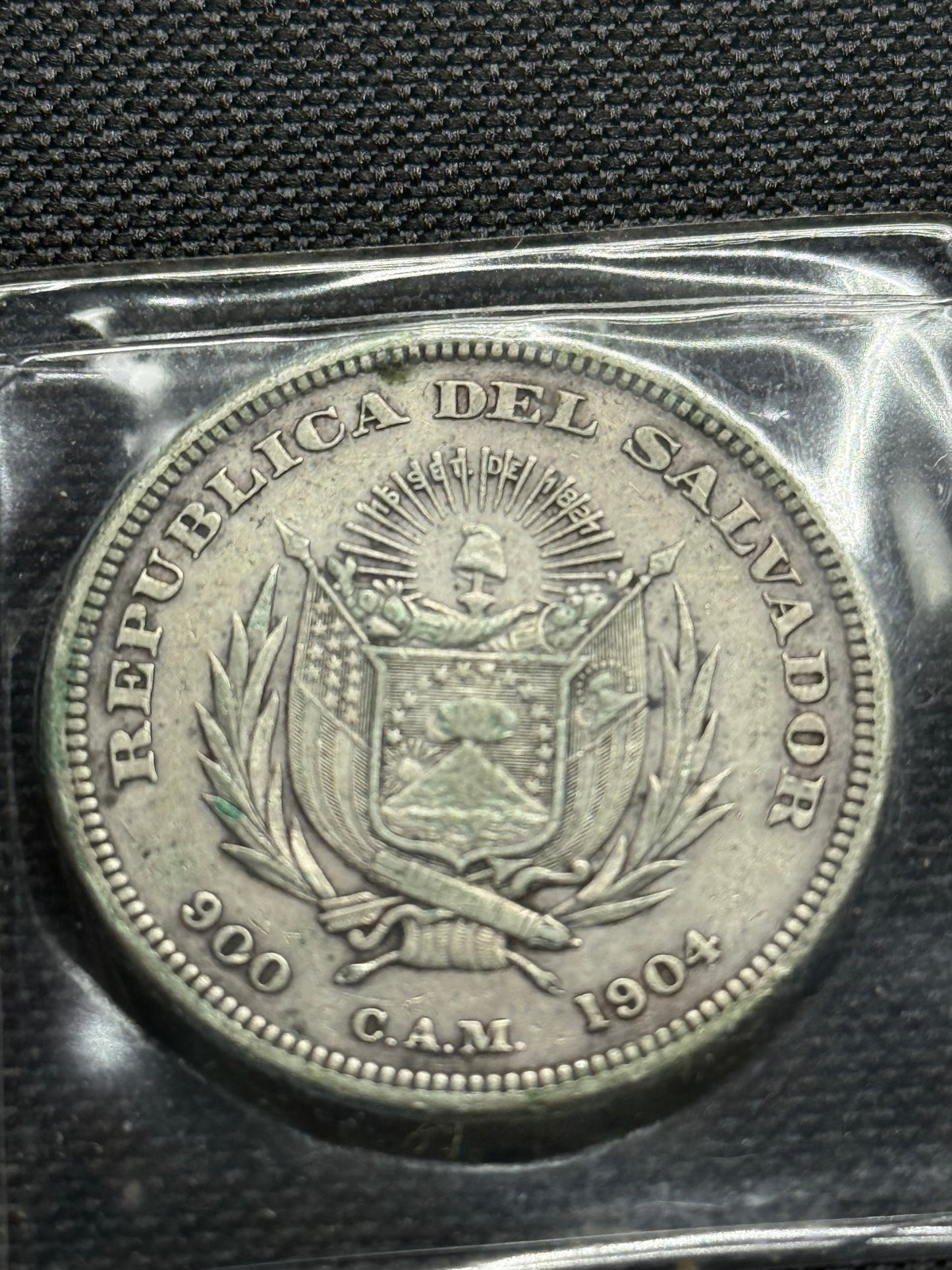 El Salvador 1 Peso (24,97g) 1904
