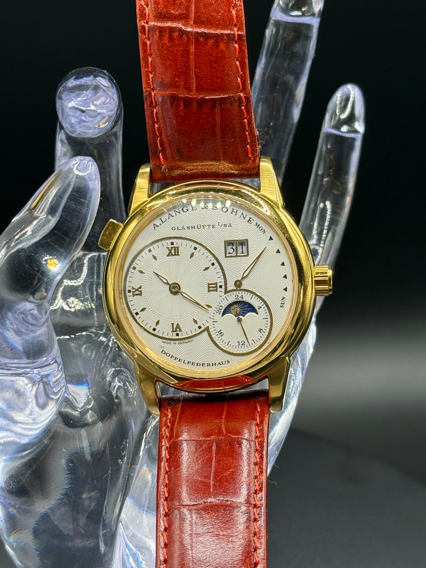 A. Lange & Söhne Lange 1 Moon Phase in 750 gold Reproduction