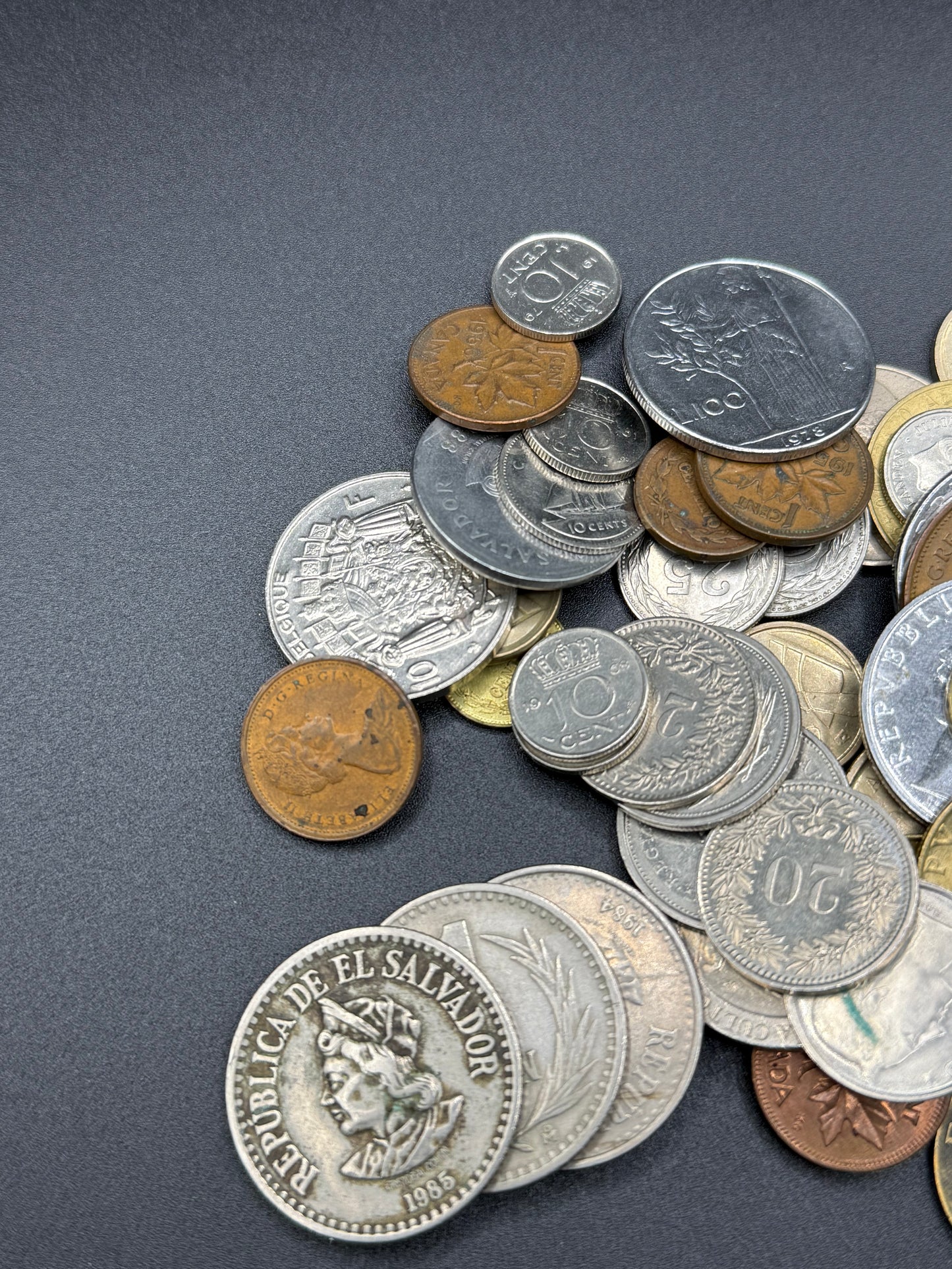 Lot of foreign coins