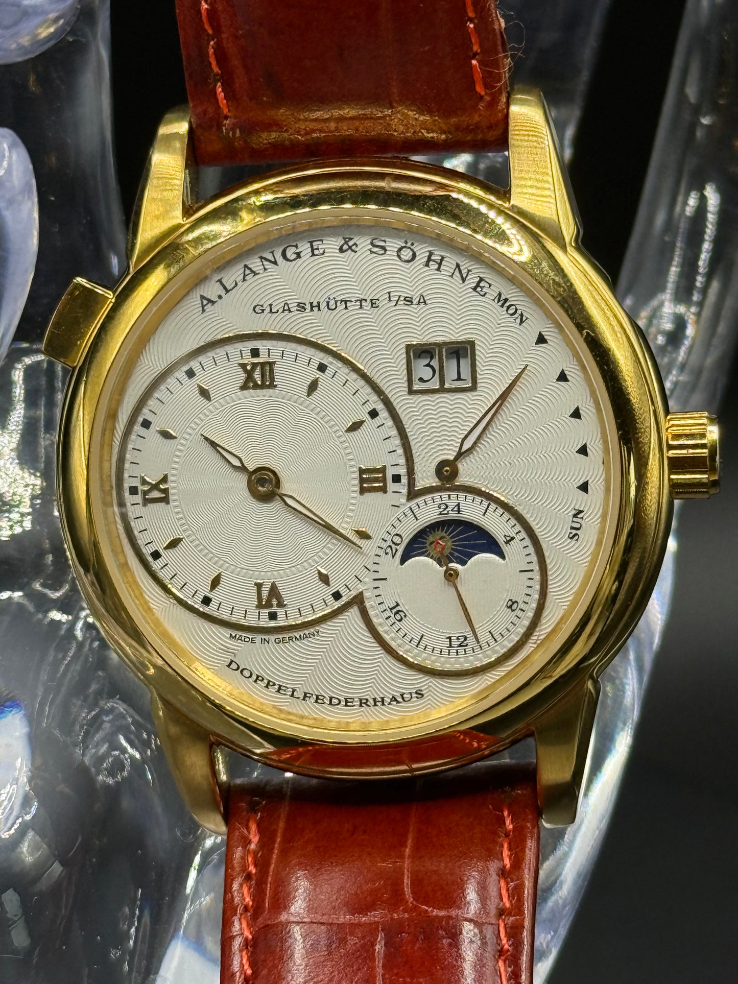 A. Lange & Söhne Lange 1 Moon Phase in 750 gold Reproduction