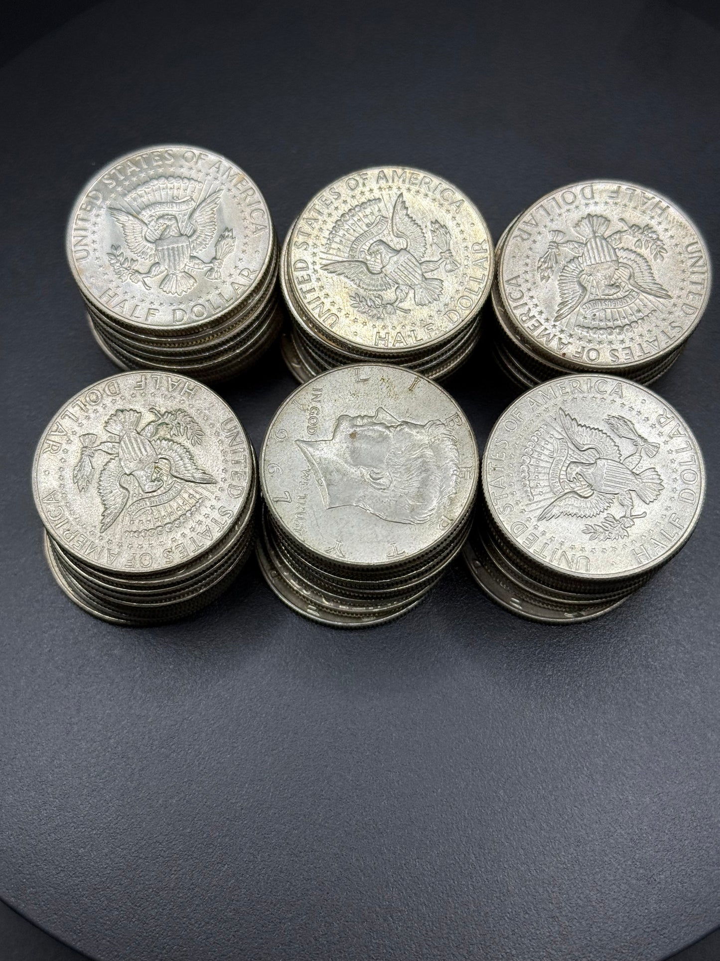 40% Silver Kennedy Half Dollars 60 pcs