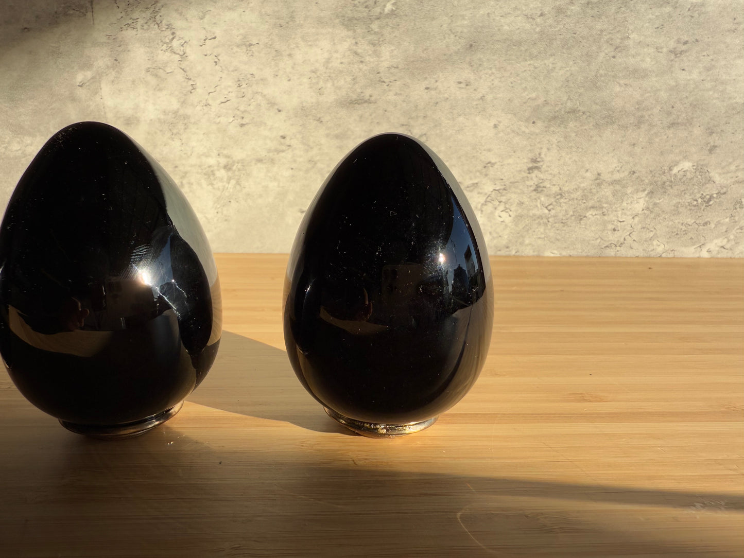 Jay Strongwater Black Enameled Jeweled Eggs
