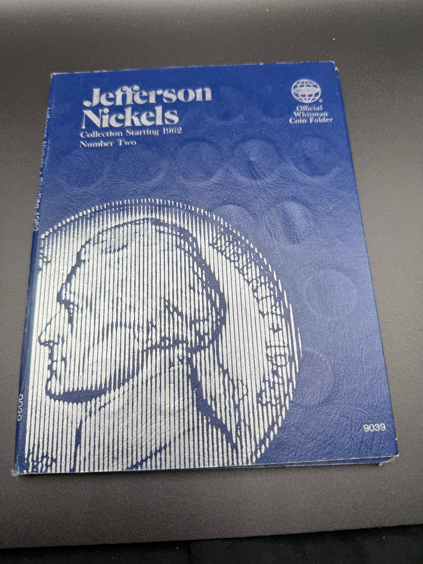 Whitman Coin Collection Folder 9039 Jefferson Nickels Collection Starting 1962 with Nickels
