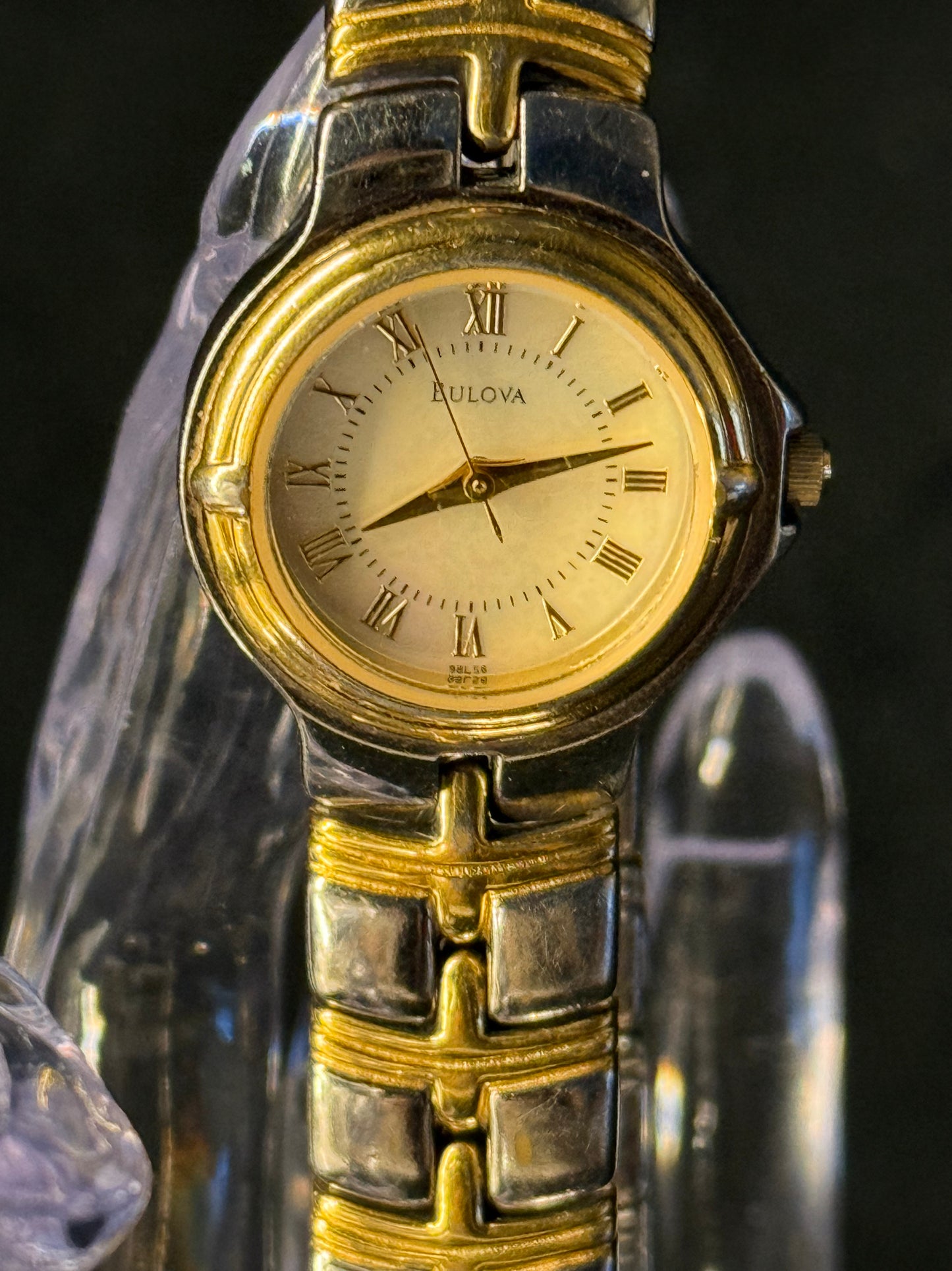 Bulova C876444 Women's Two-Tone Stainless Steel Analog Dial Quartz Watch