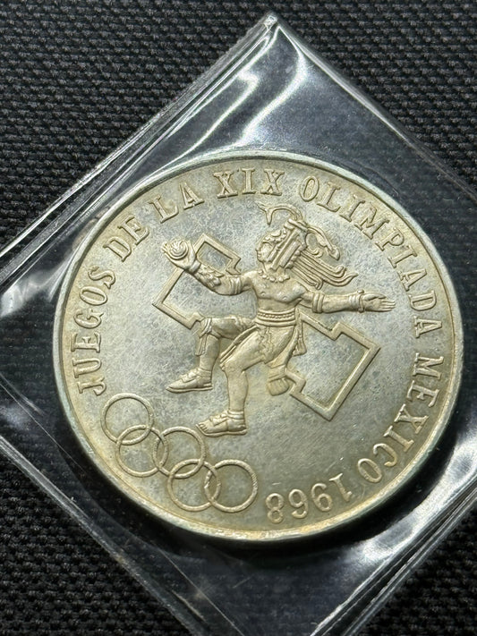 1968 Mexico 72% Silver Olympic Games 25 Pesos