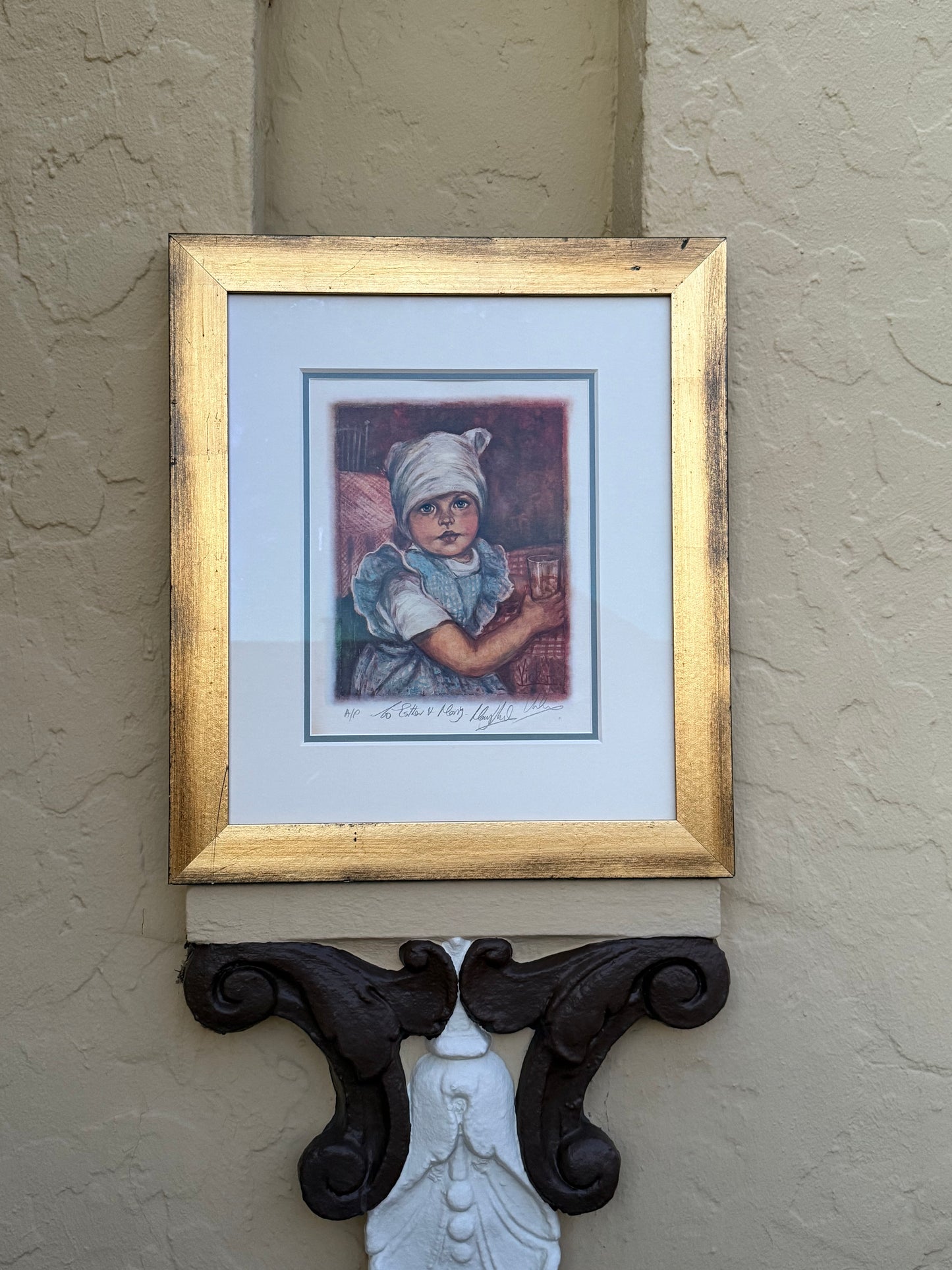 Mary Vickers Heidi Artist Proof Print Signed