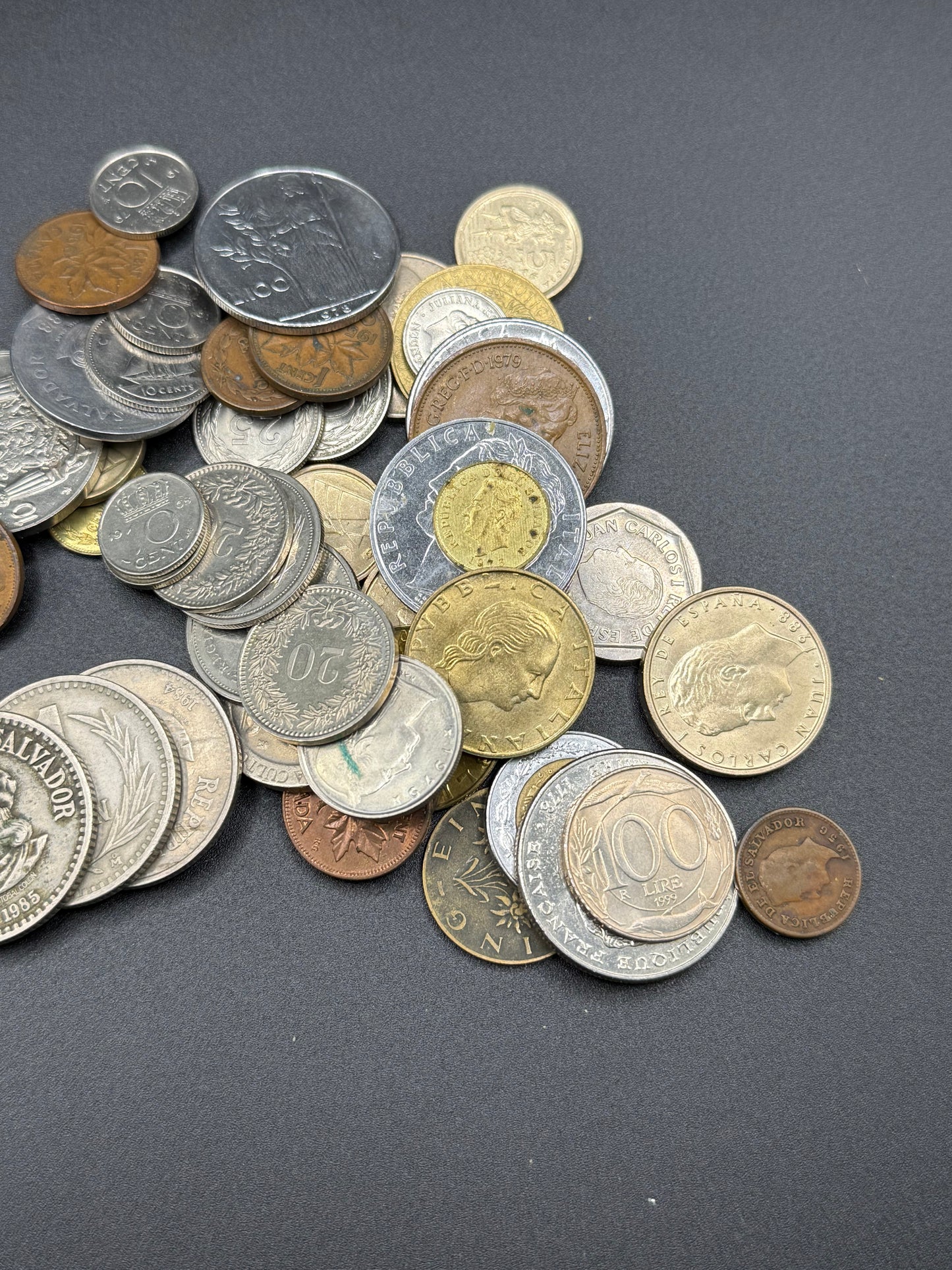 Lot of foreign coins