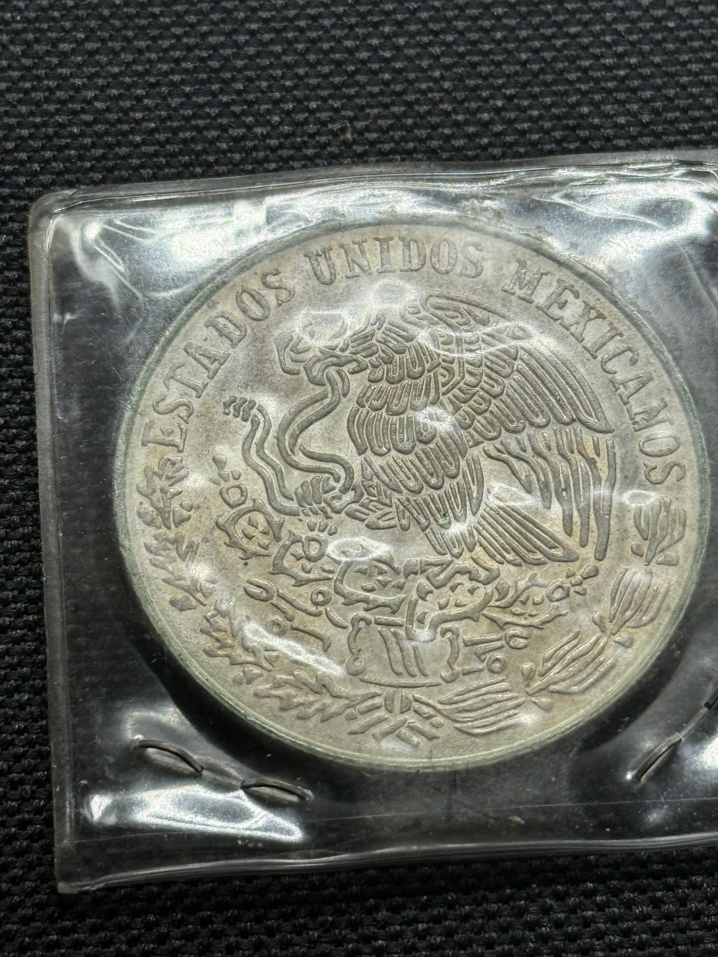 1968 25 Pesos Olympic Coin Juegos de la XIX Olimpiada Mexico .720 Silver