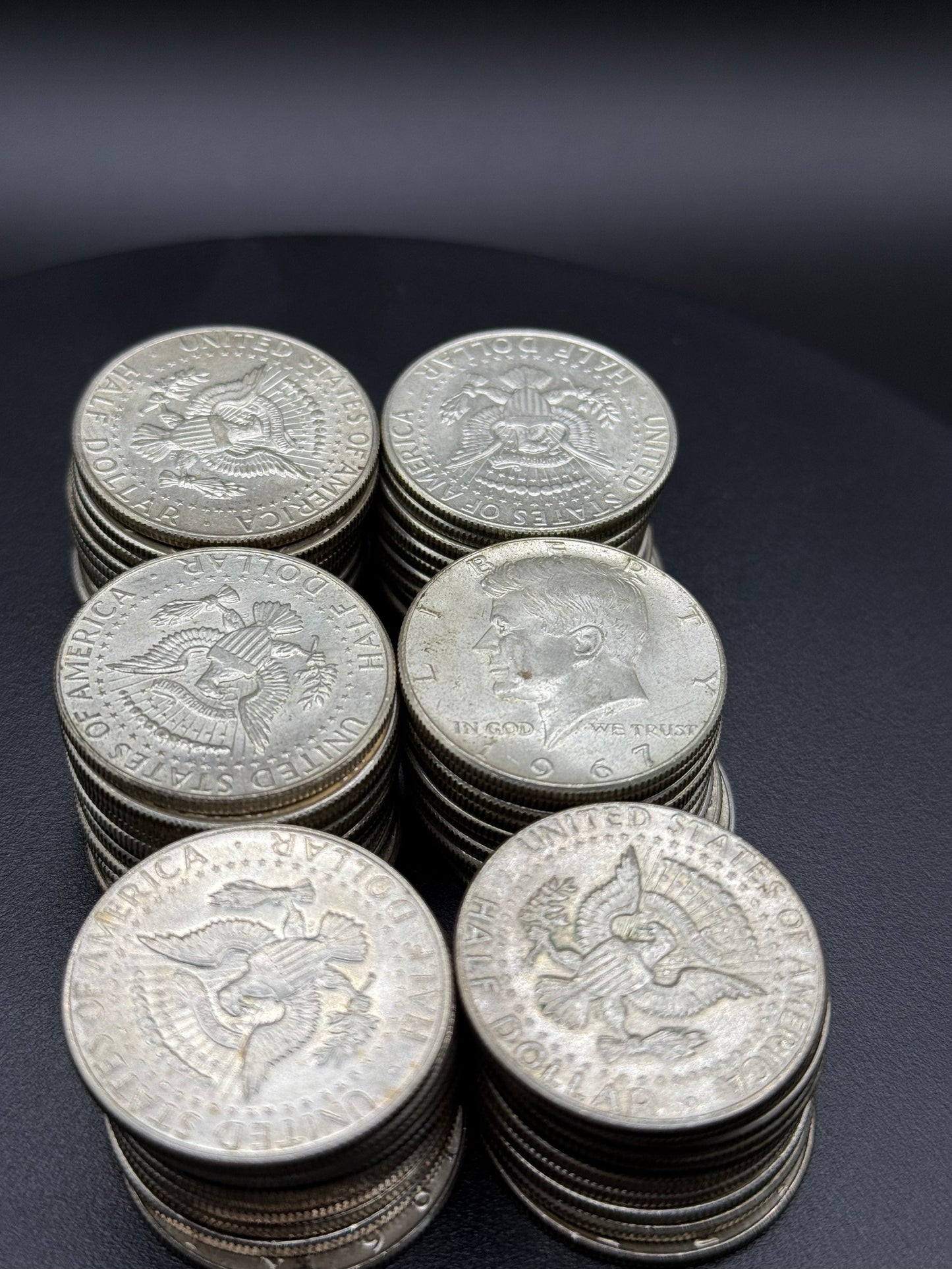 40% Silver Kennedy Half Dollars 60 pcs