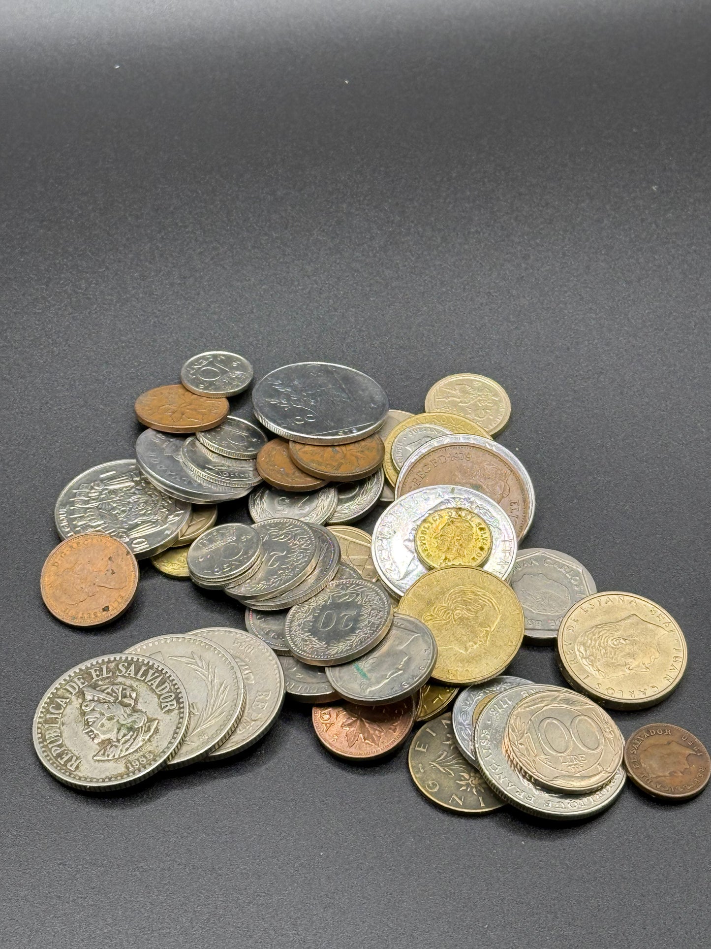 Lot of foreign coins