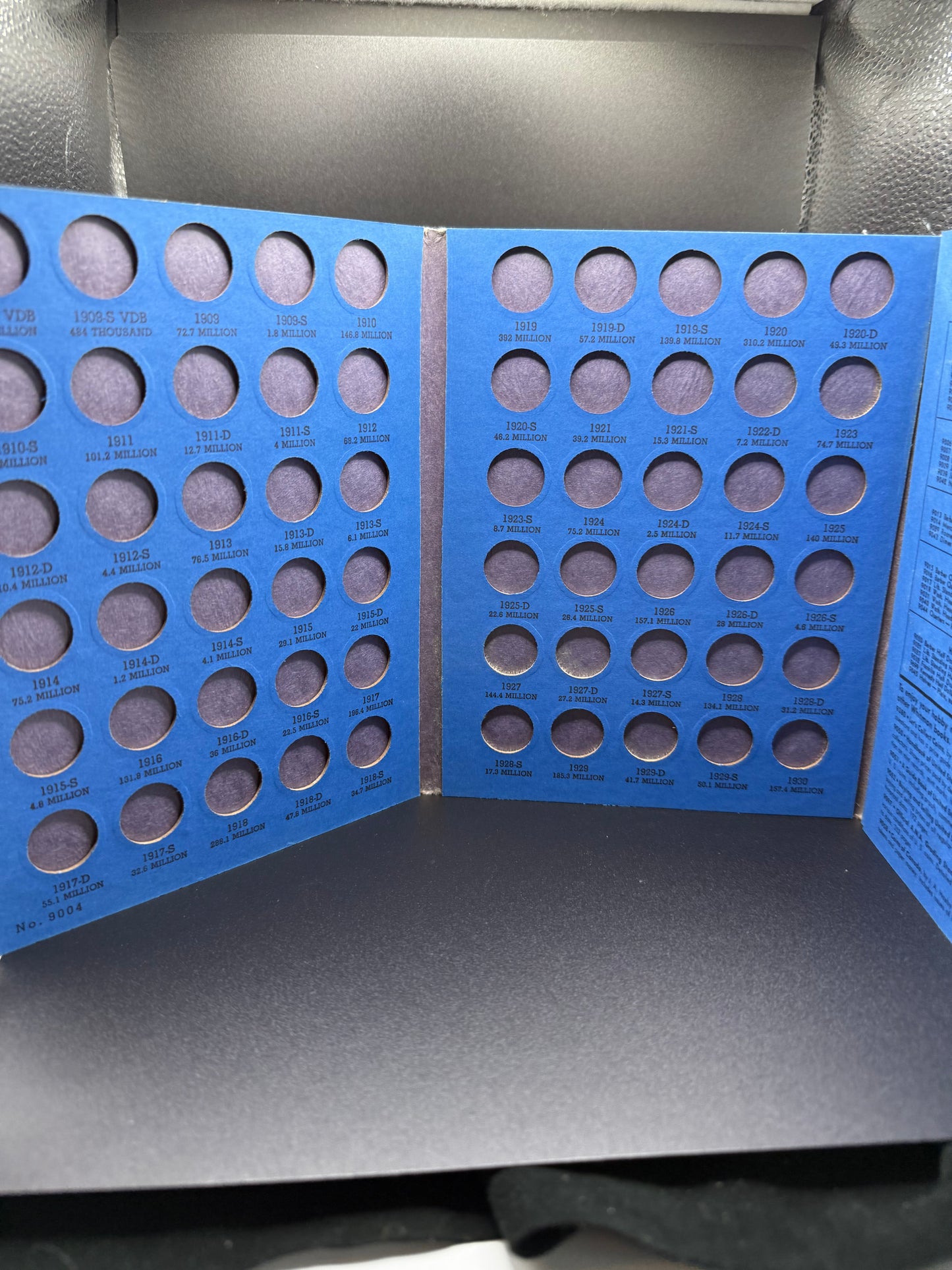 LINCOLN HEAD CENT 1909-1940 &1941 -74 Whitman Books