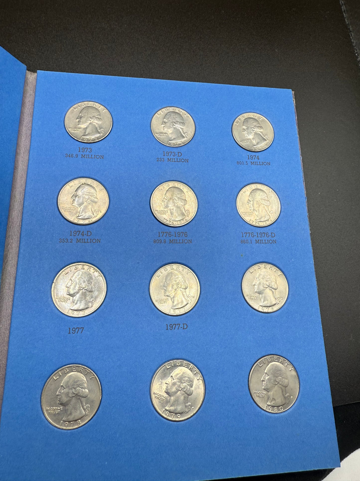 Washington Quarters Collection Begins 1960