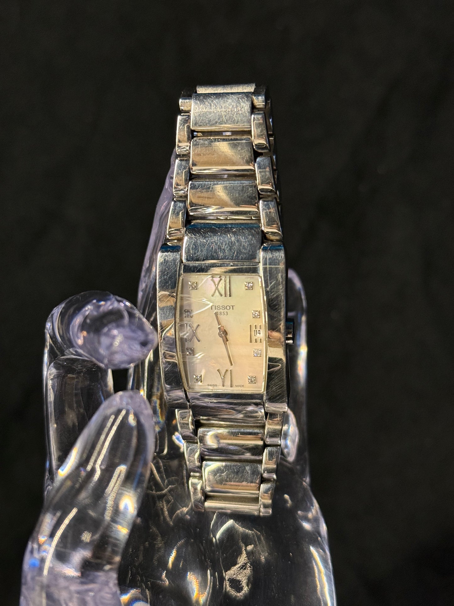 Ladies Tissot Watch with Mother of Pearl Face