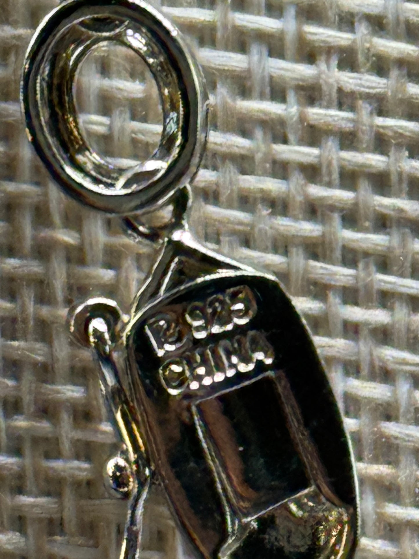 Sterling Silver and Garnet Cluster Bib