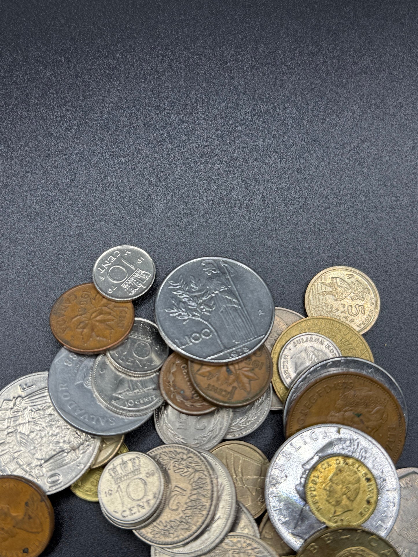 Lot of foreign coins