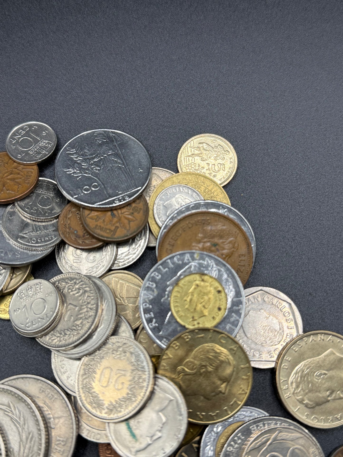 Lot of foreign coins