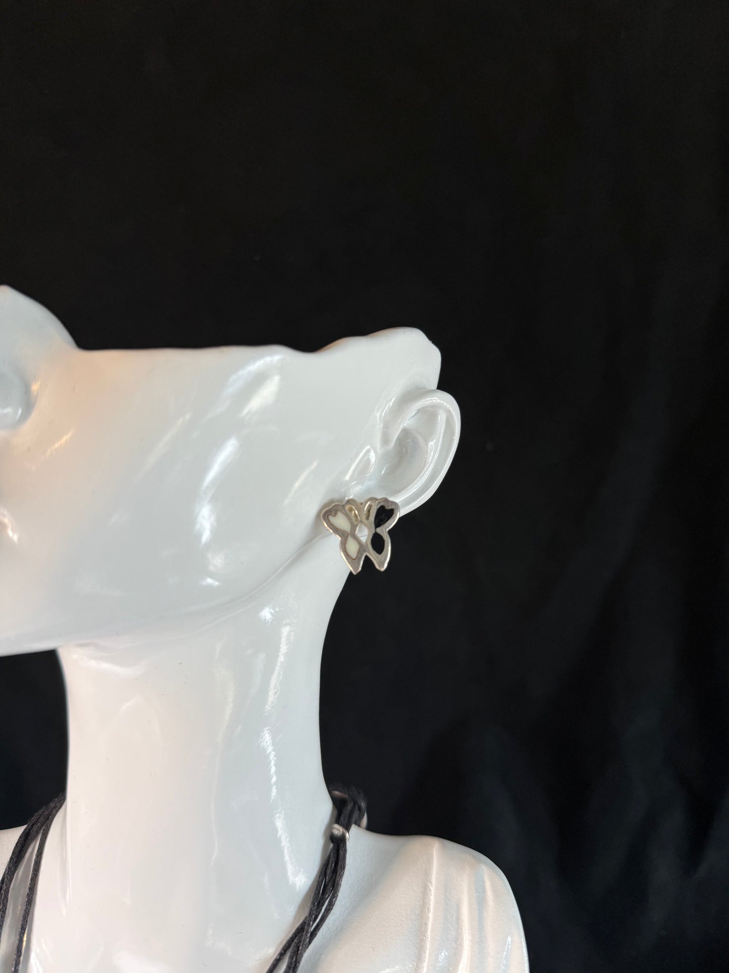 Butterfly Pendant and Earring set