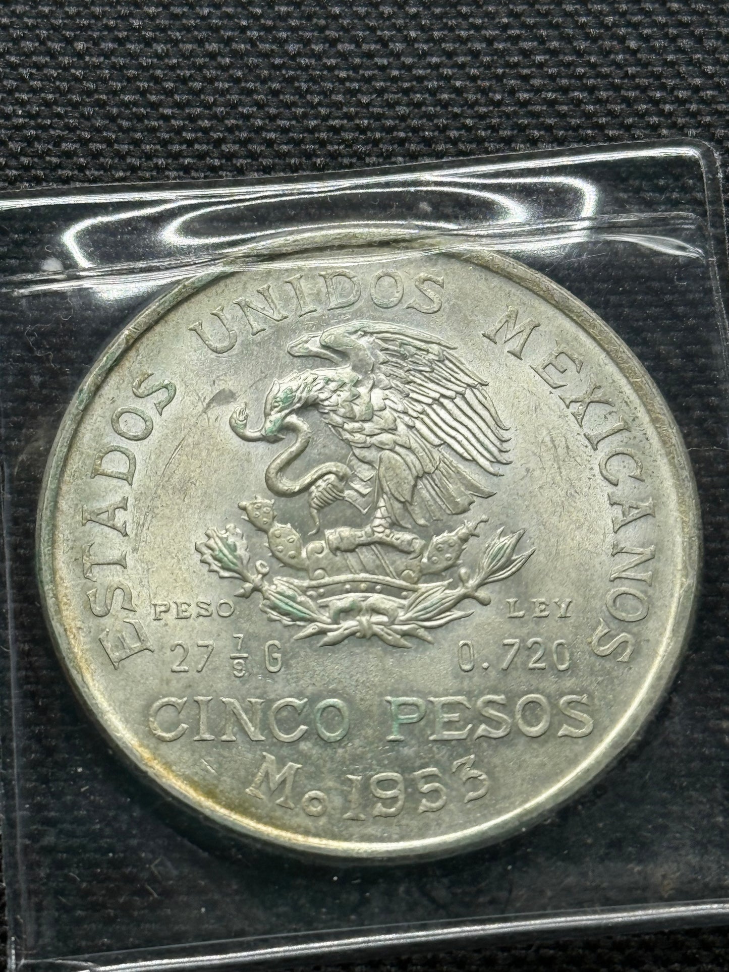 1972 Silver Mexico 25 Pesos / 22.4 Grams/ .720 Fine / Benito Juarez Garcia