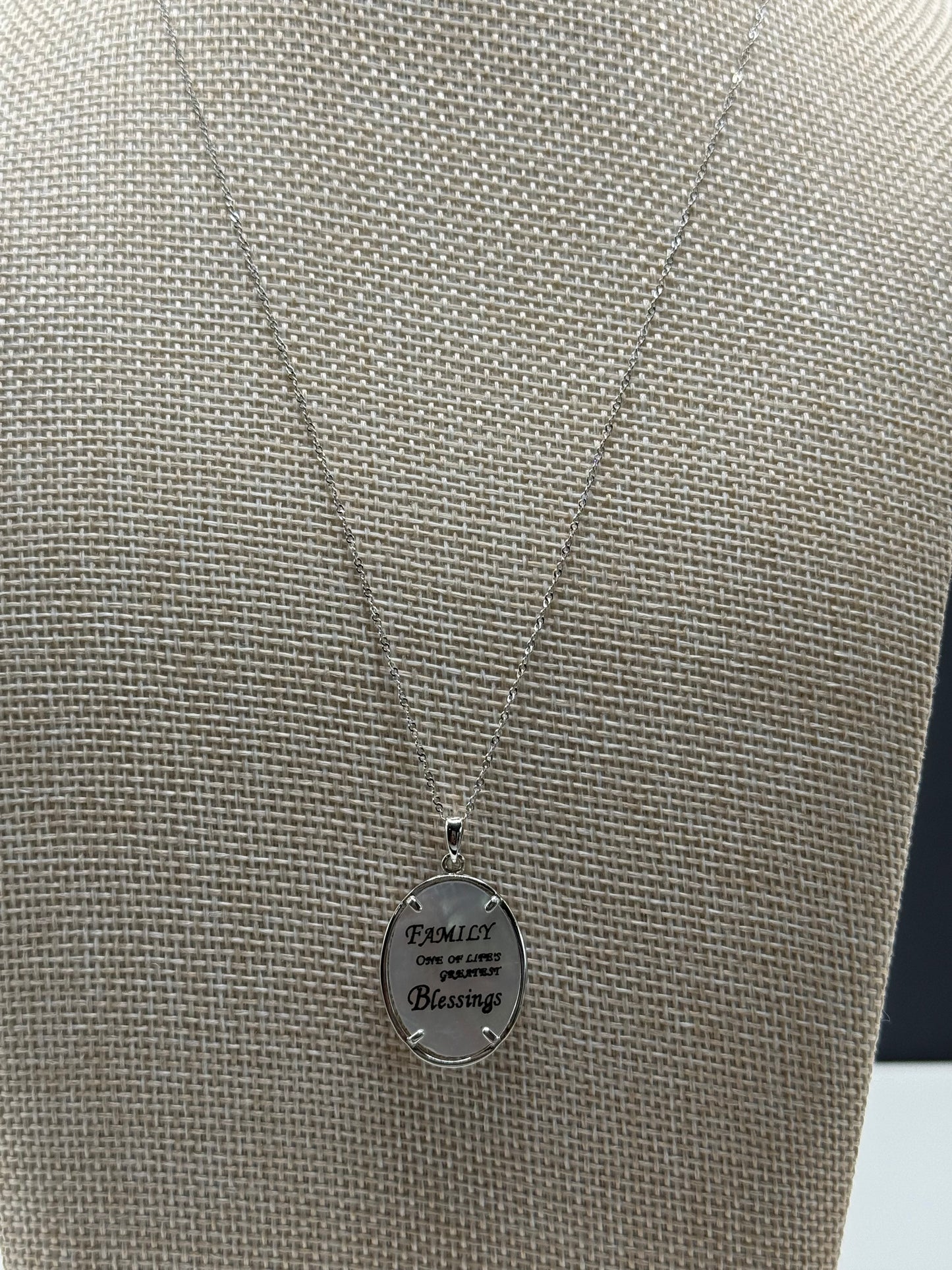 Family one of life’s Blessings Pendant