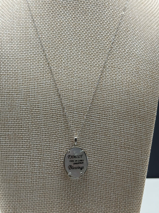 Family one of life’s Blessings Pendant